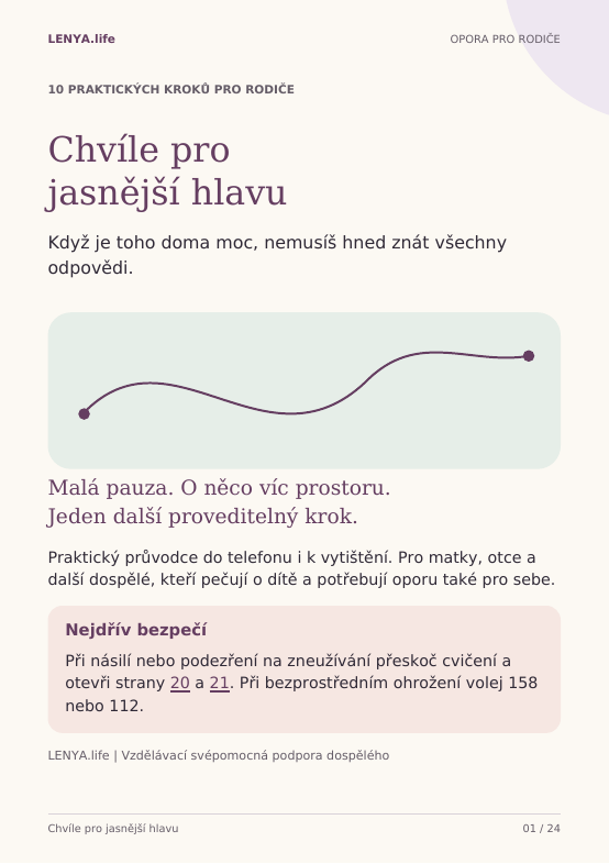 Náhled PDF – Chvíle pro jasnější hlavu